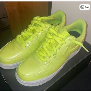 Vibrant Lime Green Men's Sneakers